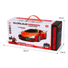 变形金刚汽车 兰博遥控汽车玩具变形机器人变形遥控车遥控车玩具