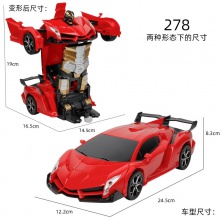 仿真模型手势感应机器人 男孩汽车玩具批发 儿童可变形遥控车玩具