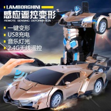 儿童变形车1：12变形遥控车金刚玩具变形机器人夜市摆摊地摊玩具