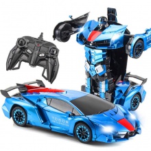 儿童变形车1：12变形遥控车金刚玩具变形机器人夜市摆摊地摊玩具