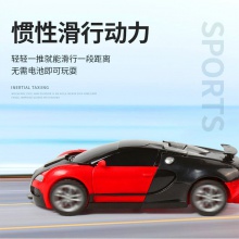 玩具惯性动力一键撞击变形玩具车机器人仿真模型玩具车儿童变形车