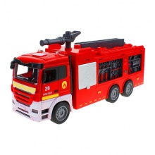声光惯性云梯消防救援车跨境儿童大号小汽车男孩玩具新款仿真模型