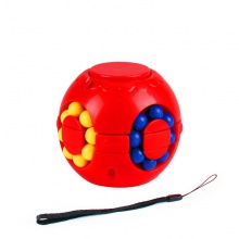 抖音rx同款魔豆魔方旋转陀螺滚珠减压汉堡魔豆魔方儿童玩具批发