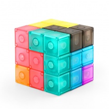 磁力积木魔方索玛立方体儿童智力方块 鲁班立方拼装兴趣玩具