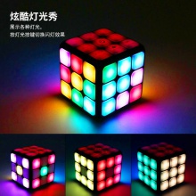 儿童益智玩具闯关声光解压互动指尖发光电子智能音乐游戏魔方