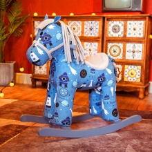 木马儿童摇马儿童玩具一岁宝宝生日礼物摇椅摇摇马独角兽