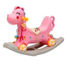 摇马木马儿童摇马组合二合一宝宝周岁礼物大号加厚1-6岁摇椅木马