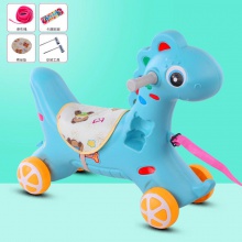 摇马木马儿童摇马组合二合一宝宝周岁礼物大号加厚1-6岁摇椅木马