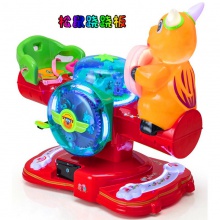 新款儿童投币扫码款MP5跷跷板双人座商用电动摇摇乐电玩