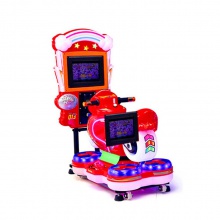 共享摇摇车3D飞速摩托模拟互动摇摆机扫码游戏机TT小摩托摇摇马