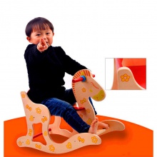 儿童摇马玩具宝宝木马婴儿摇摇马实木马宝宝骑马早教玩具