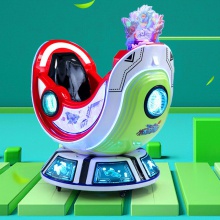 2022新款太空飞车儿童投币4D互动模拟旋转升降游艺机小孩电动玩具