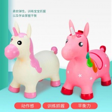 宝宝骑的玩具儿童跳跳马加厚加大款充气幼儿园马橡胶跳跳鹿