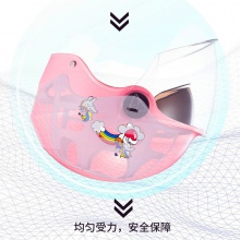 工厂头盔批发儿童头盔电动车头盔夏季防晒男孩女孩电瓶轻便安全帽