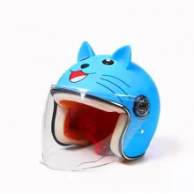 儿童卡通头盔冬季半盔透气保暖时尚可爱舒适