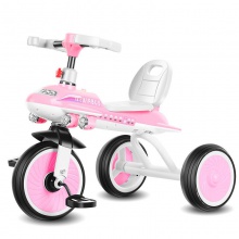 儿童三轮车脚踏车2-6岁男女孩童车带斗脚蹬防侧翻儿童平衡自行车