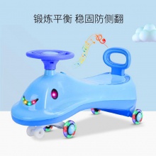 新款儿童扭扭车滑行车1-3-6岁男女宝宝可坐静音万向轮玩具溜溜车