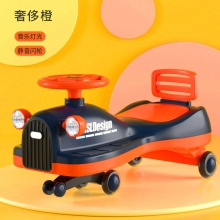 儿童扭扭车万向轮学步车1-3岁 静音滑滑摇摆车大人可坐可滑行车