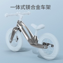 工厂定制儿童滑步车平衡自行车镁铝合金无脚踏12寸宝宝两轮滑行车