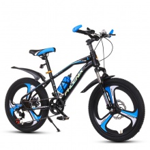 自行车山地车变速18/20/22寸男女学生车碟刹减震一体轮休闲车