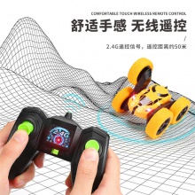 跨境玩具翻滚特技翻斗车遥控车儿童男孩玩具车