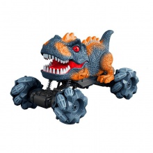 跨境2.4G遥控电动车仿真恐龙车特技漂移攀爬车儿童玩具车地摊批发