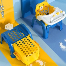 儿童洗头平躺椅家用可折叠座餐椅宝宝小孩可坐躺洗头发凳子批发