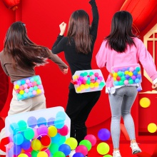 公鸡下蛋抖球盒子团队拓展活动趣味年会团建游戏道具幼儿园户外