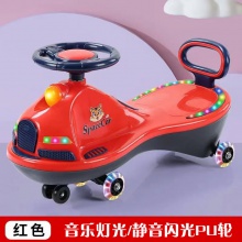 儿童扭扭车 带音乐灯光静音闪光轮1-7岁 男女宝宝溜溜车 厂子批发