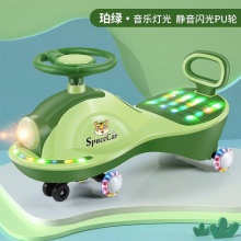 儿童扭扭车 带音乐灯光静音闪光轮1-7岁 男女宝宝溜溜车 厂子批发