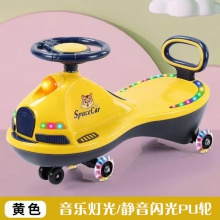 儿童扭扭车 带音乐灯光静音闪光轮1-7岁 男女宝宝溜溜车 厂子批发