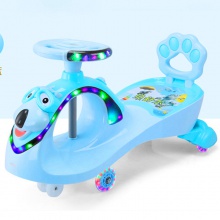 新款儿童扭扭车带音乐 灯光 滑行车1-6岁宝宝溜溜摇摆车玩具车