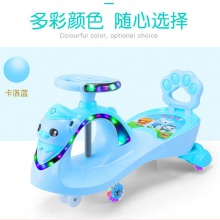 新款儿童扭扭车带音乐 灯光 滑行车1-6岁宝宝溜溜摇摆车玩具车
