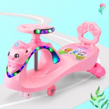 新款儿童扭扭车带音乐 灯光 滑行车1-6岁宝宝溜溜摇摆车玩具车