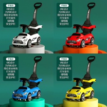 儿童电动车汽车四轮音乐灯光溜溜车童车3-6岁宝妈遛娃电动小汽车