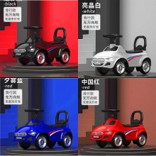 儿童滑行扭扭车平衡溜溜车手推滑步可坐1-3 岁宝宝四轮学步助步车