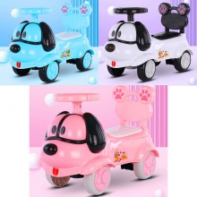 儿童扭扭车新款带音乐宝宝滑行车1-3岁四轮玩具防侧翻摇摆溜溜车