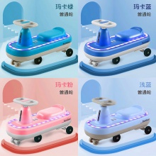 扭扭车1-3-6岁静音闪光耐磨溜溜车地摊热卖儿童扭扭车