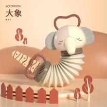 新款儿童小狐狸手风琴益智宝宝1-3岁亲子互动早教启蒙乐器玩具