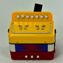 厂家销售玩具手风琴，2bass7键小手风琴，启蒙塑料玩具乐器