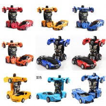 撞击恐龙车模型儿童变形玩具摆摊男孩惯性汽车地摊批发工厂