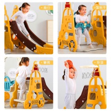 宝宝滑滑梯儿童室内家用小型婴儿秋千组合小孩幼儿加大玩具游乐场