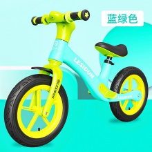 批发儿童平衡车无脚踏尼龙滑行车3-6岁自行车12寸两轮滑步车玩具
