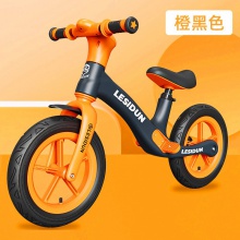 批发儿童平衡车无脚踏尼龙滑行车3-6岁自行车12寸两轮滑步车玩具