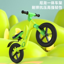 儿童平衡车3-6岁尼龙滑步车带脚踏溜溜车12寸2-6岁批发玩具 滑行车