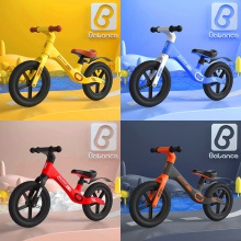 儿童平衡车3-6岁尼龙滑步车带脚踏溜溜车12寸2-6岁批发玩具 滑行车