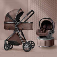 高景观婴儿推车可坐可躺轻便折叠双向减震新生儿童宝宝推车