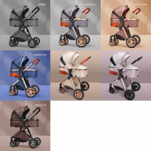 高景观婴儿推车可坐可躺轻便折叠双向减震新生儿童宝宝推车