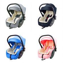 婴儿提篮式儿童安全座椅汽车用外出便携式摇篮新生儿车载式睡篮