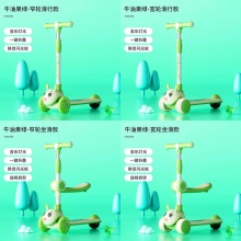 儿童滑板车多功能1-3-6岁12女童宝宝滑滑溜溜车三合一新款小孩